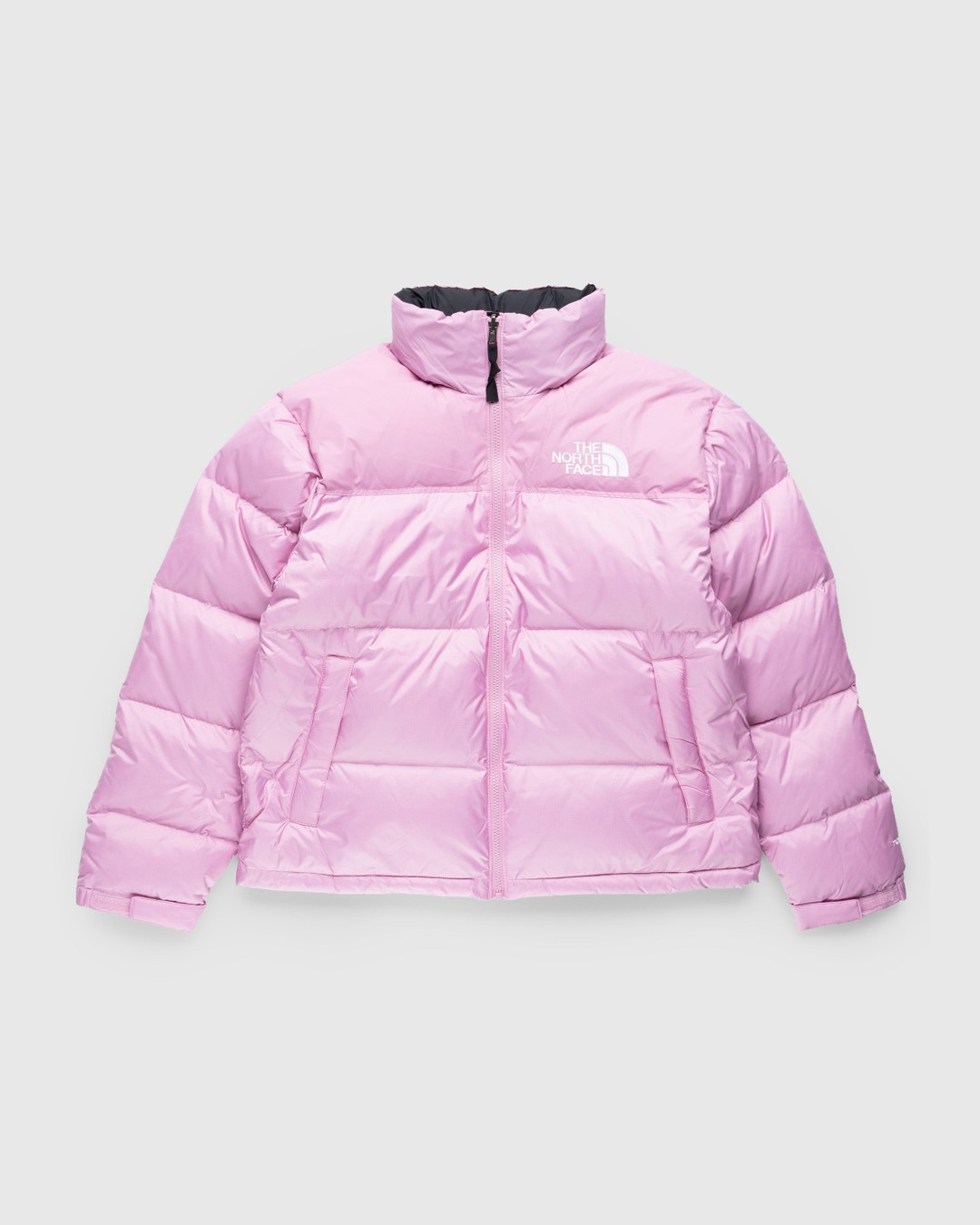 The north face outlet pink puffer jacket